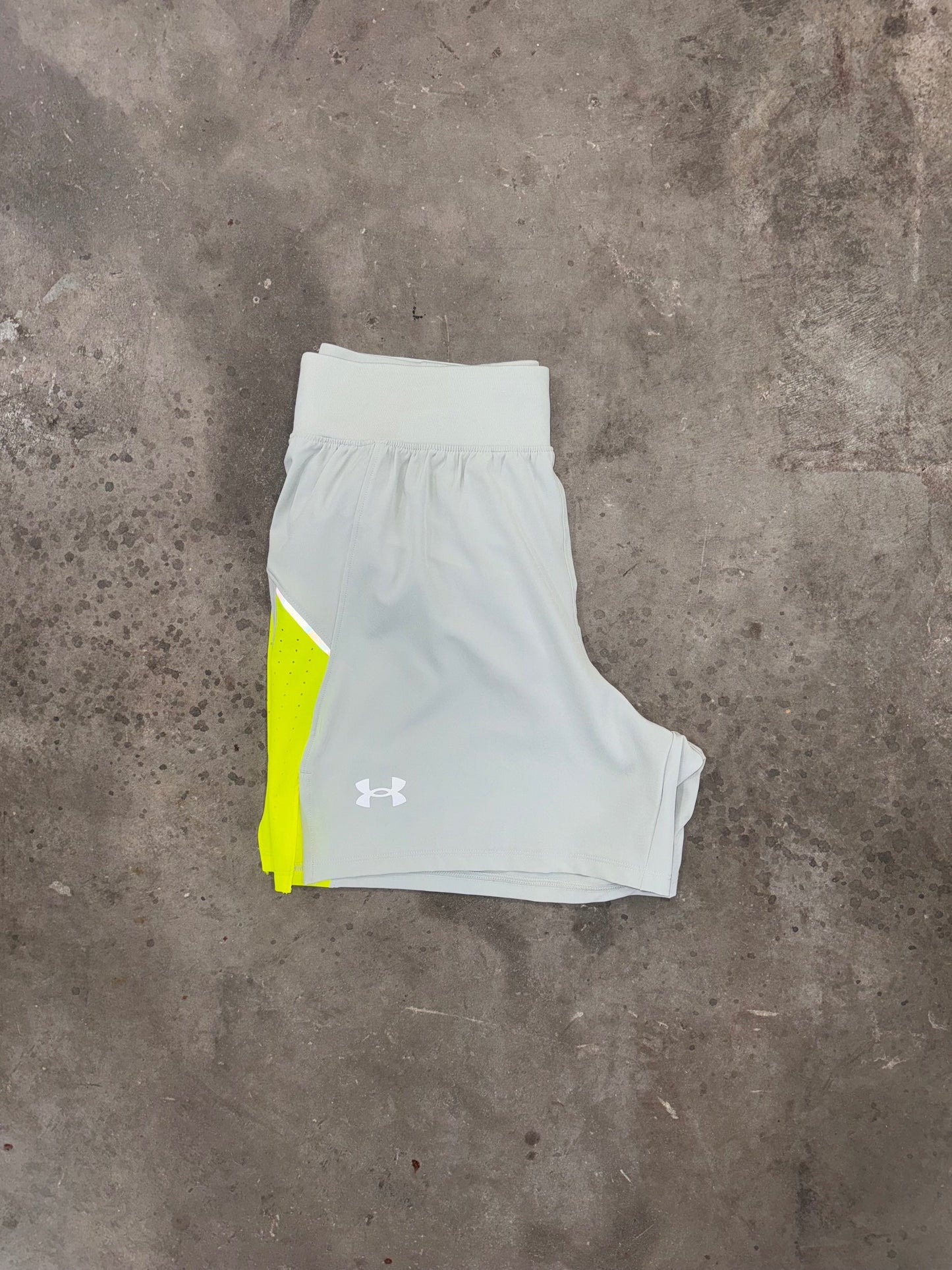 Under Armour Launch Pro Short - Hydro Green / Yellow