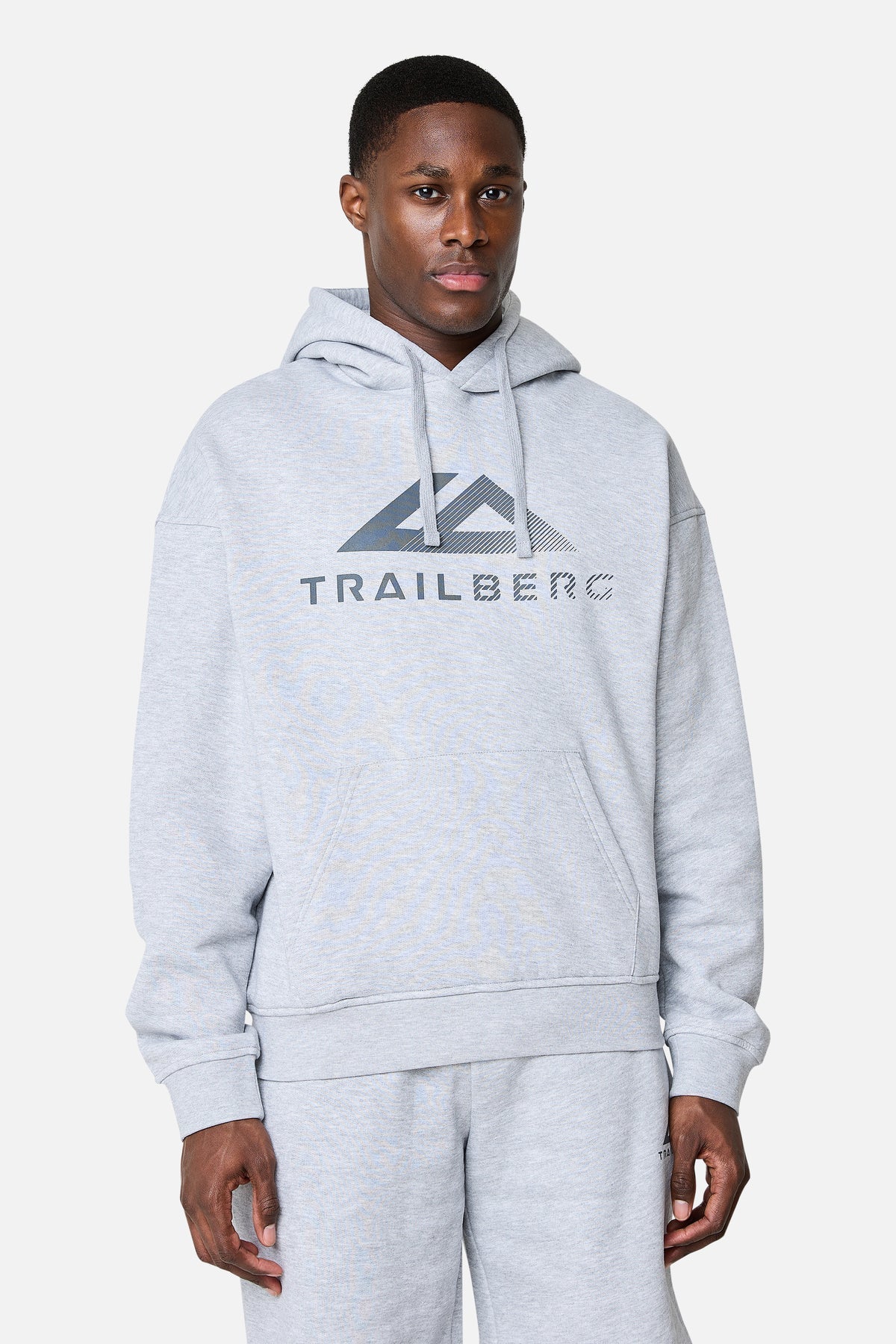 Trailberg Fraction Marl Grey Tracksuit - Hoodie / Jogger