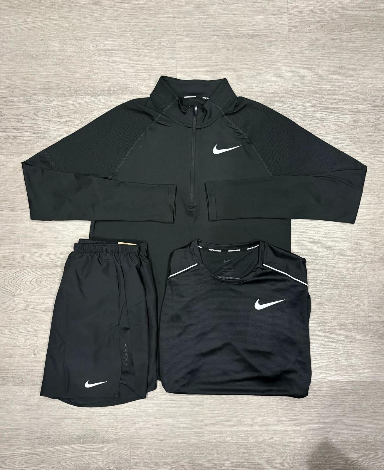 BLACK ELEMENT NIKE TRIO SET