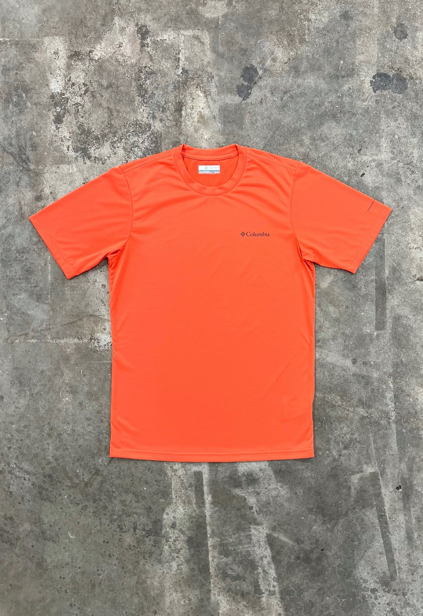 Columbia Hike Crew T Shirt - Orange Zing