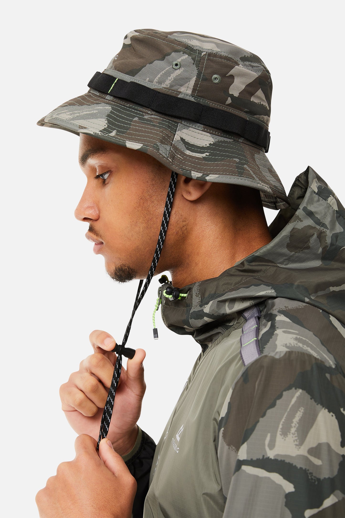 Trailberg Triathlon Bucket Hat - Khaki Camo