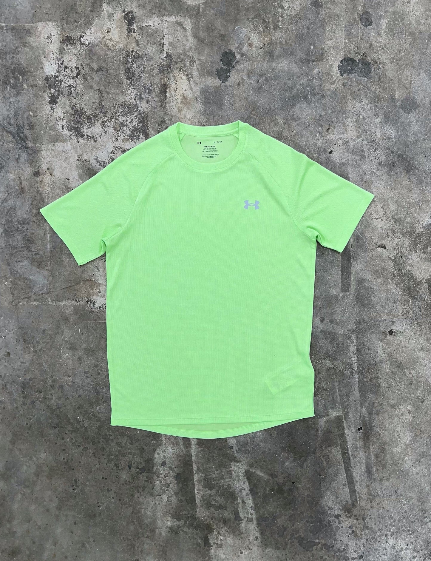 Under Armour Textured T Shirt - Lime