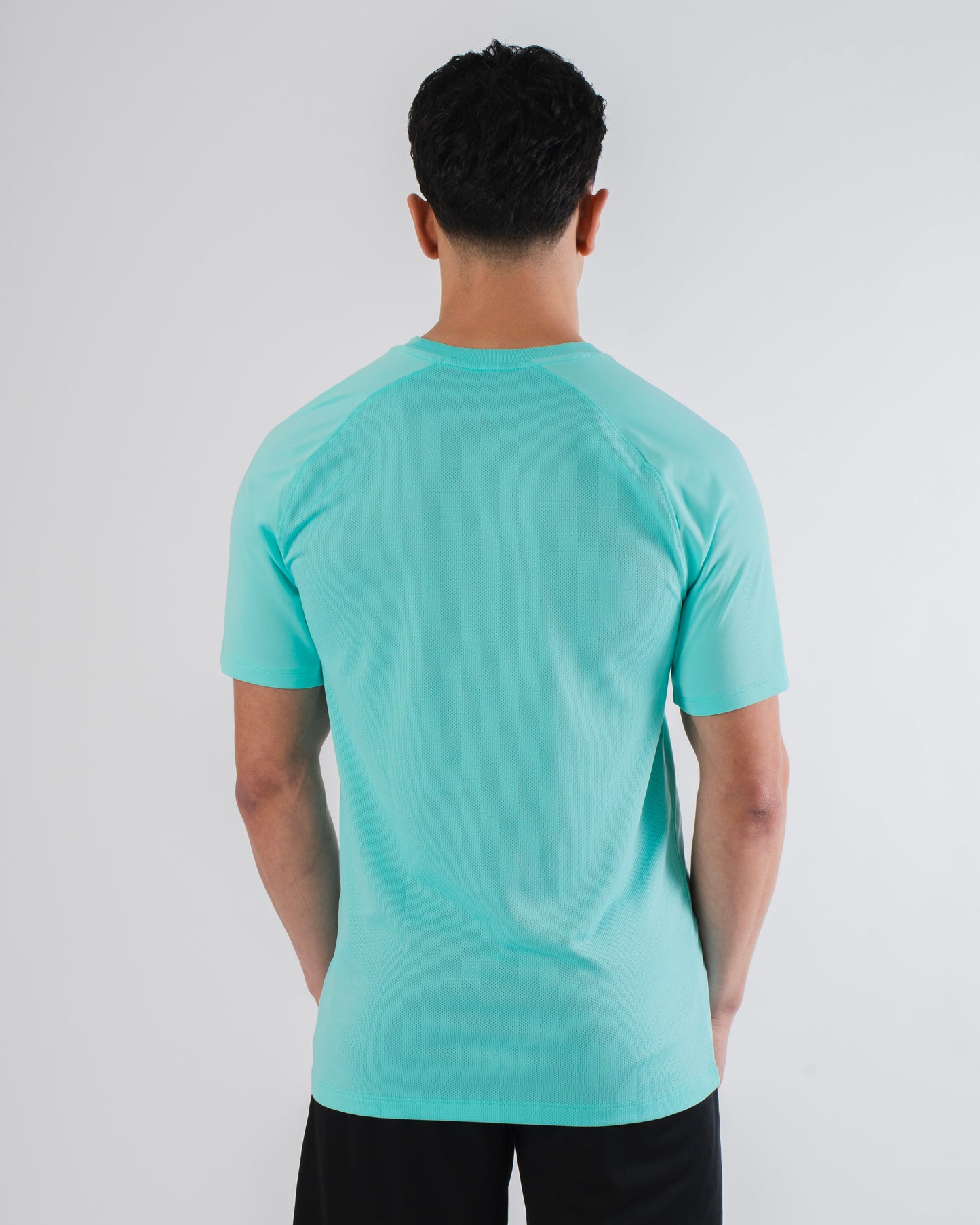 Nike Dri Fit Turquoise / Black Set - T Shirt / Shorts