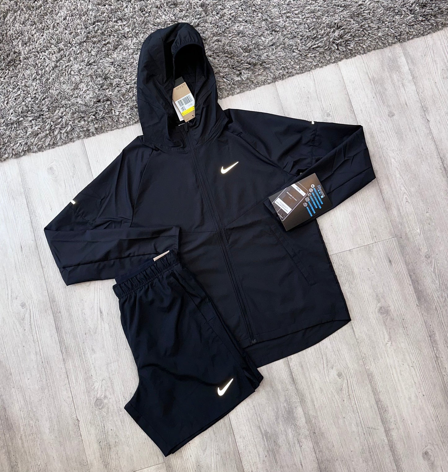 NIKE JACKET SET - BLACK