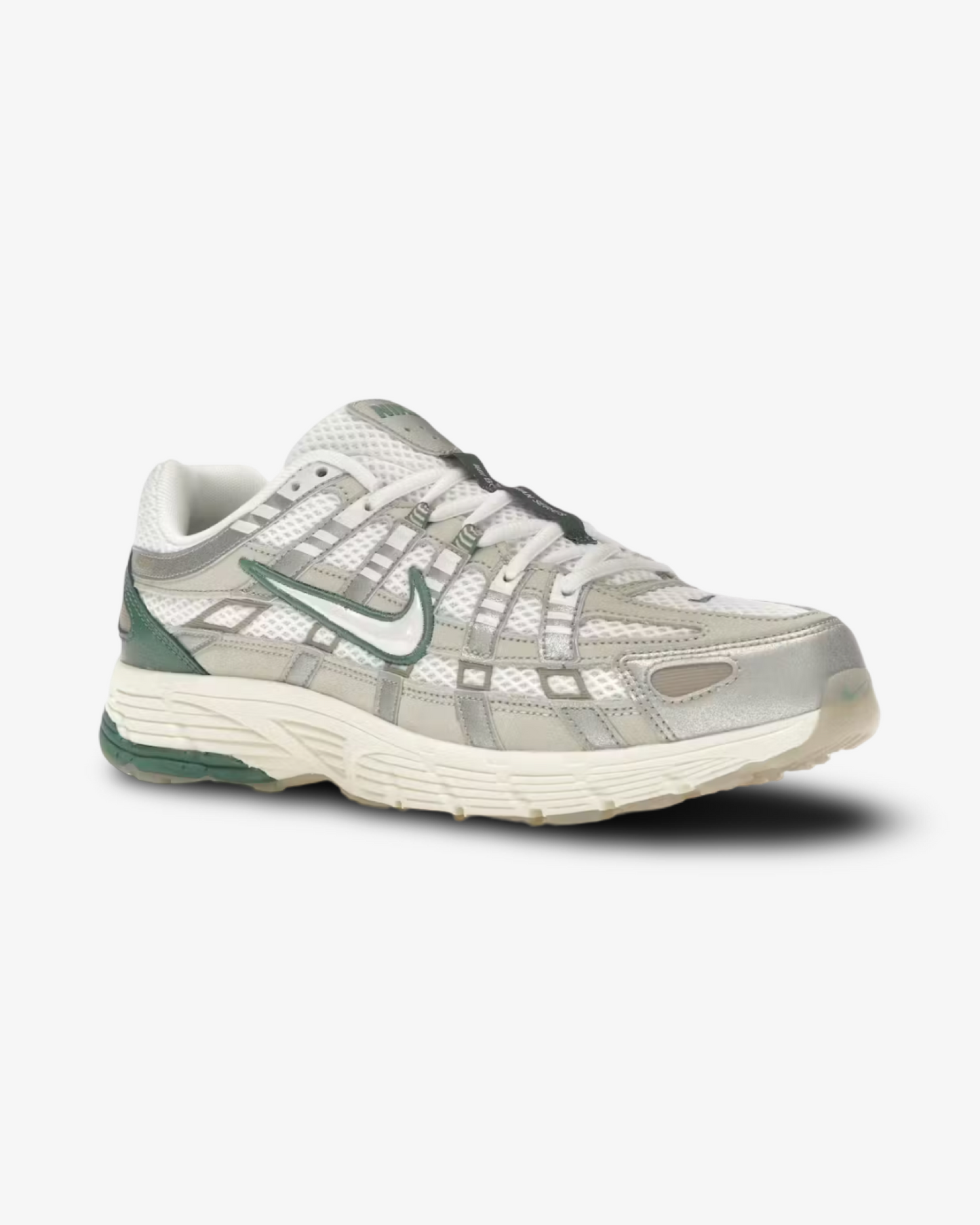 NIKE P-6000 LIGHT BONE BICOASTAL GREEN