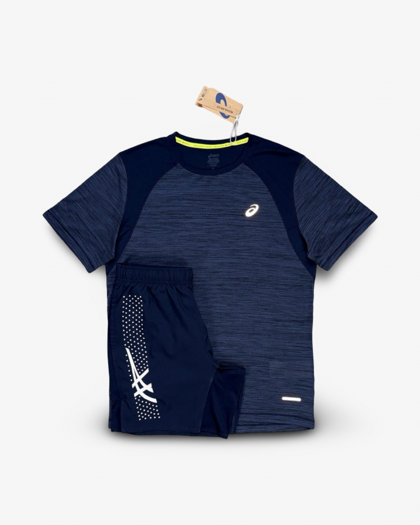 ASICS ROAD T-SHIRT SET 'MIDNIGHT'