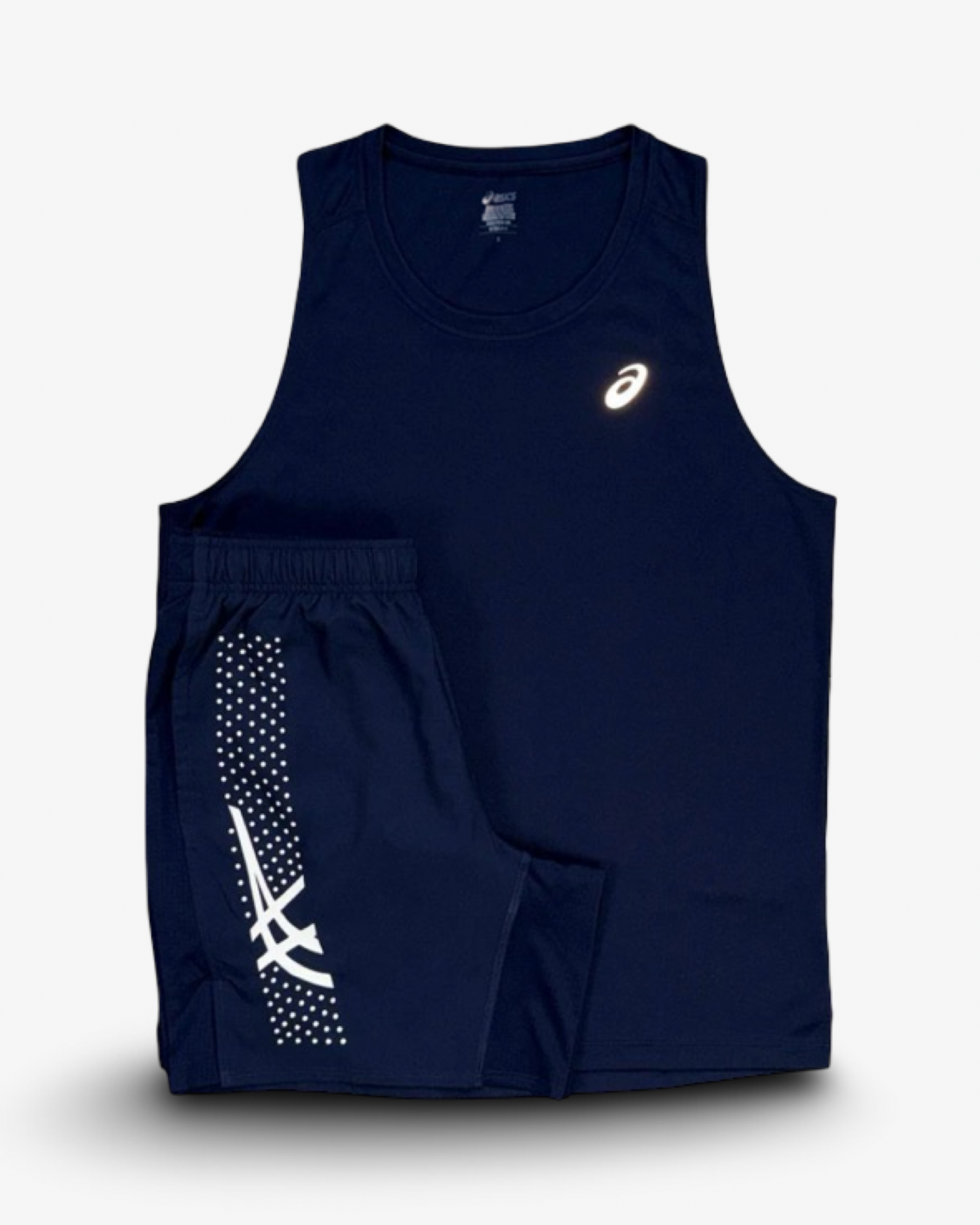 ASICS VEST SHORTS SET 'MIDNIGHT'