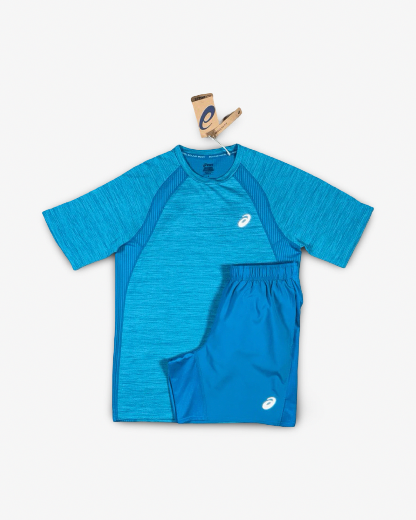 ASICS ROAD CORE SHORTS SET 'AEGAN BLUE'