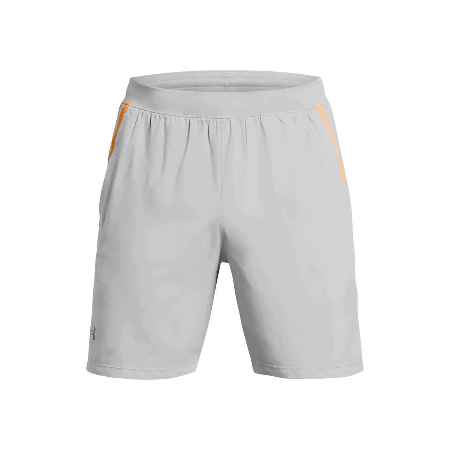 UNDER ARMOUR LAUNCH SHORT - GREY/MANGO