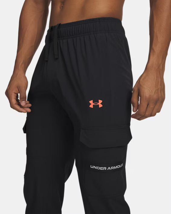 Under Armour Utility Pant - Black / Red