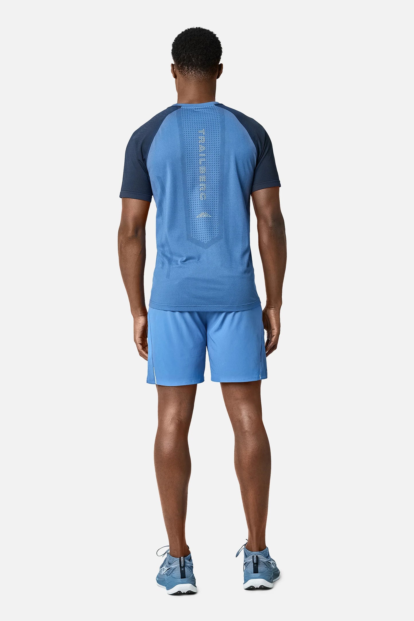Trailberg Voltage Blue Rapid Dash Seamless Set - T Shirt / Short