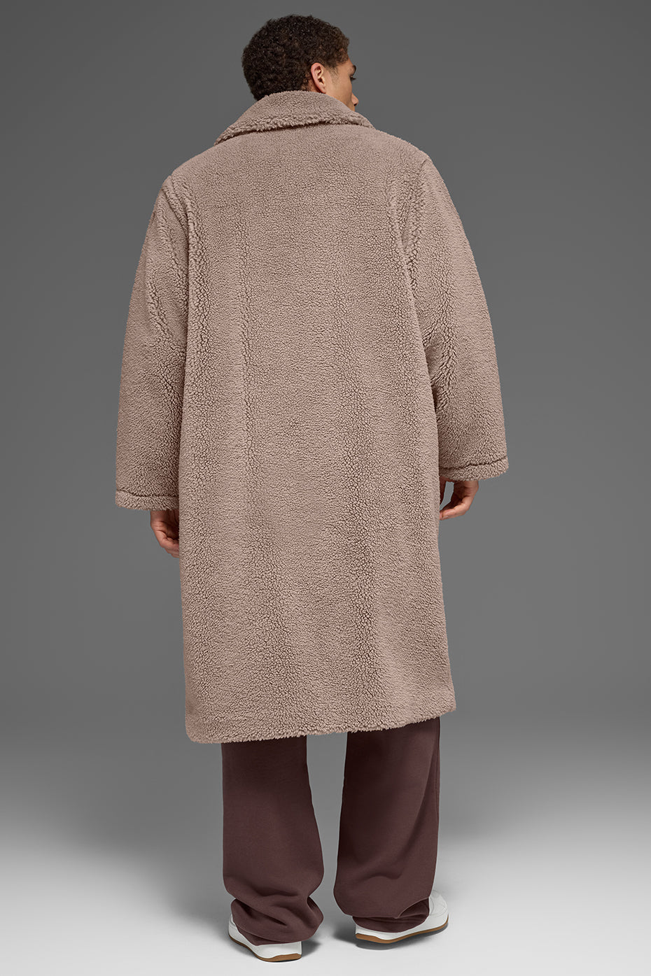 Alo Oversized Sherpa Trench - Chai Latte