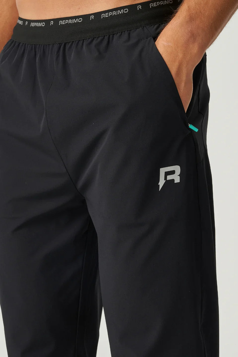 Reprimo Flight Pant - Black / Cyan