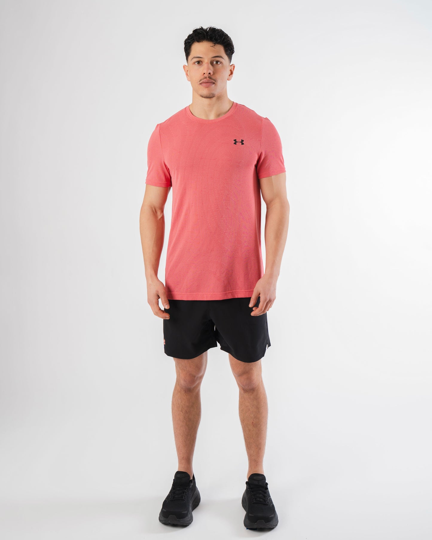 Under Armour Seamless Vanish T Shirt - Pink