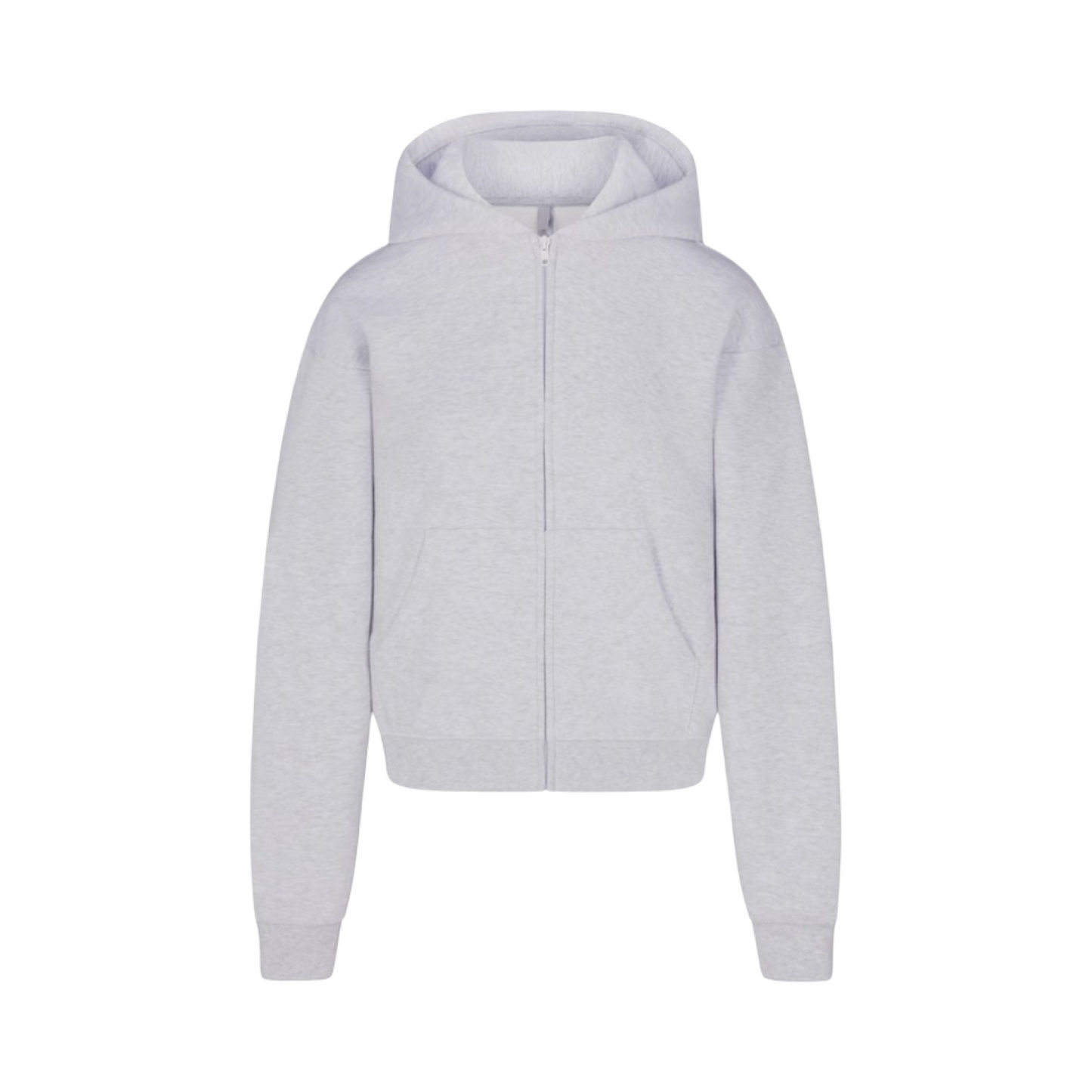 SKIMS COTTON FLEECE CLASSIC ZIP UP HOODIE