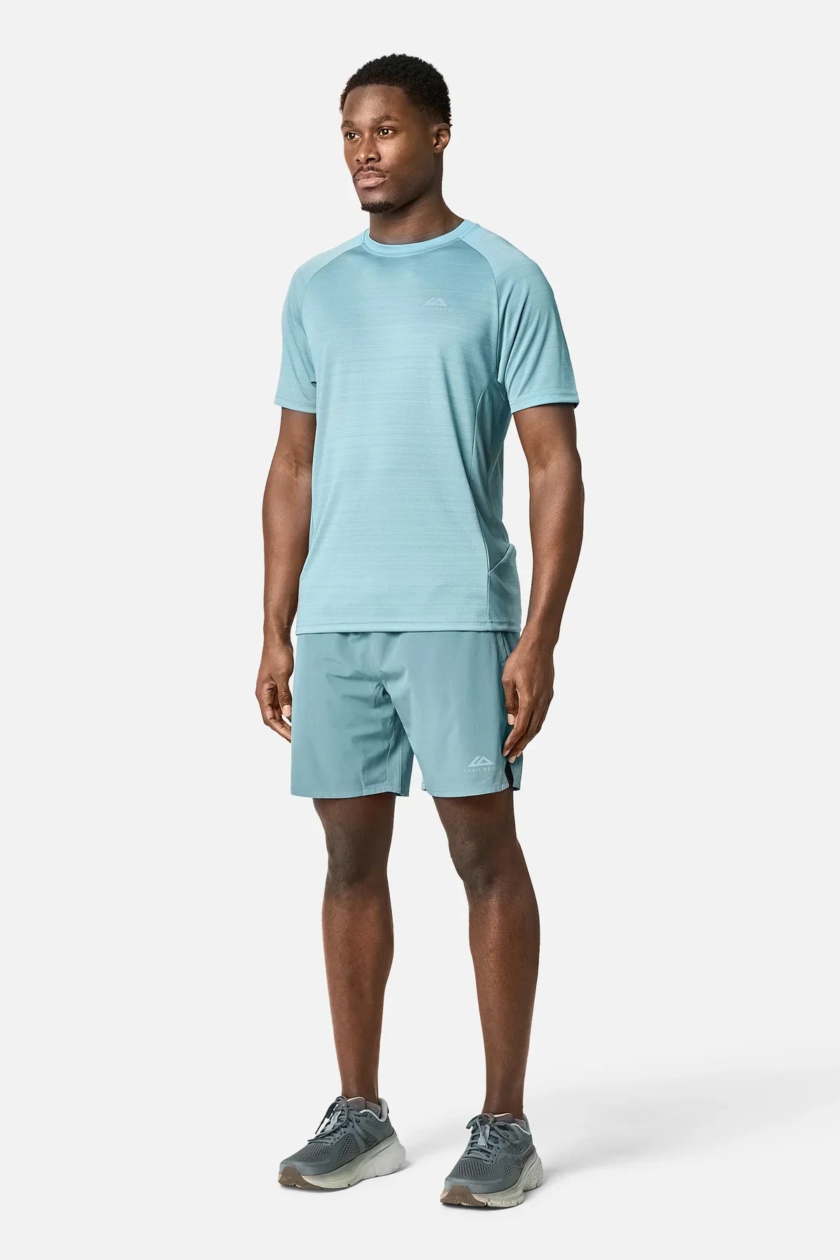 Trailberg SS26 Cloud Frosted Denim Set - T Shirt / Short