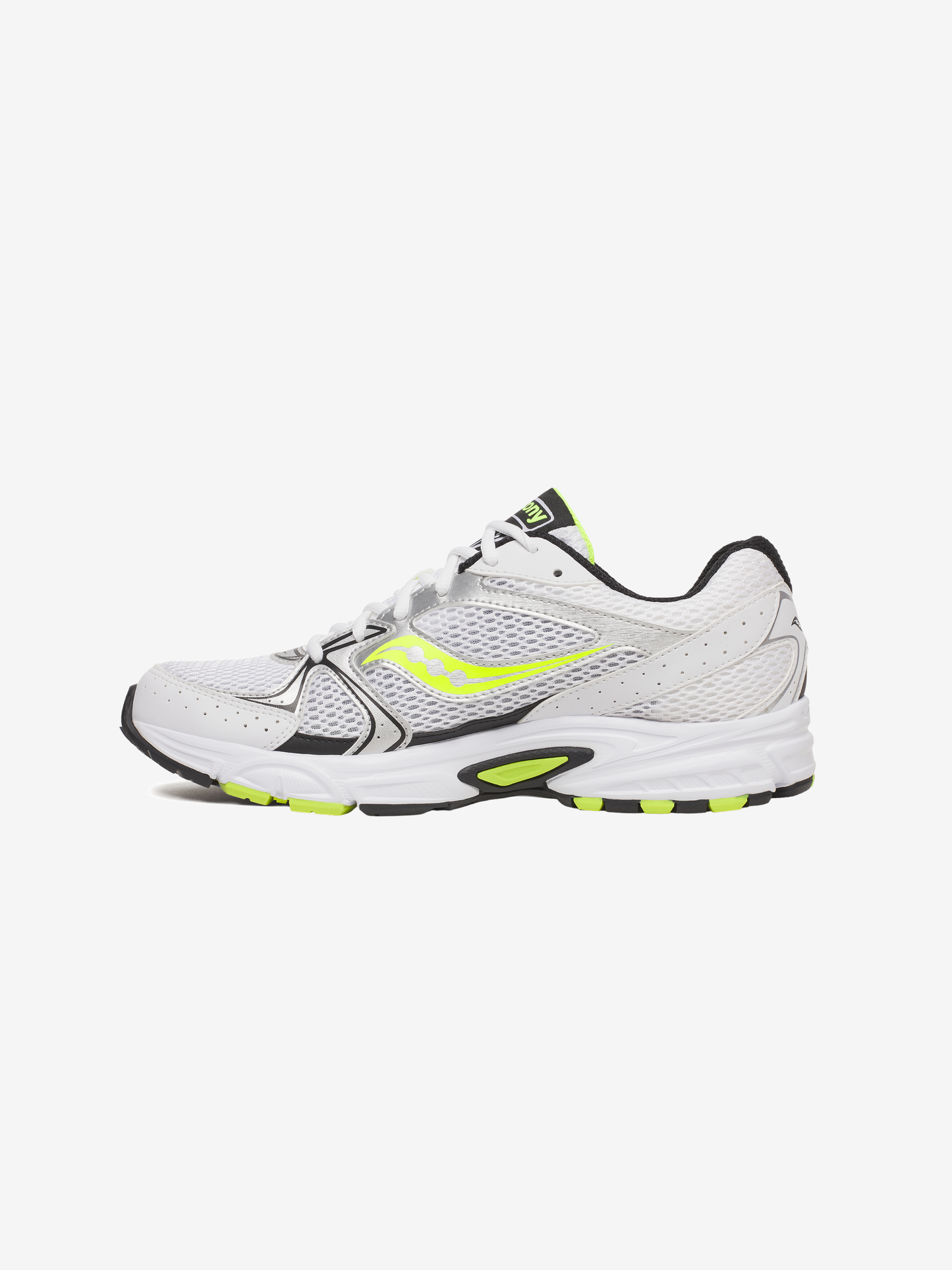 Saucony Ride Millennium Trainer - White / Yellow