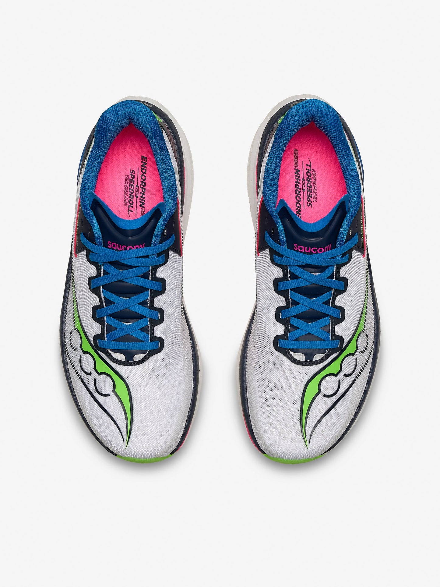 Saucony Endorphin Azura Trainer - White / Navy