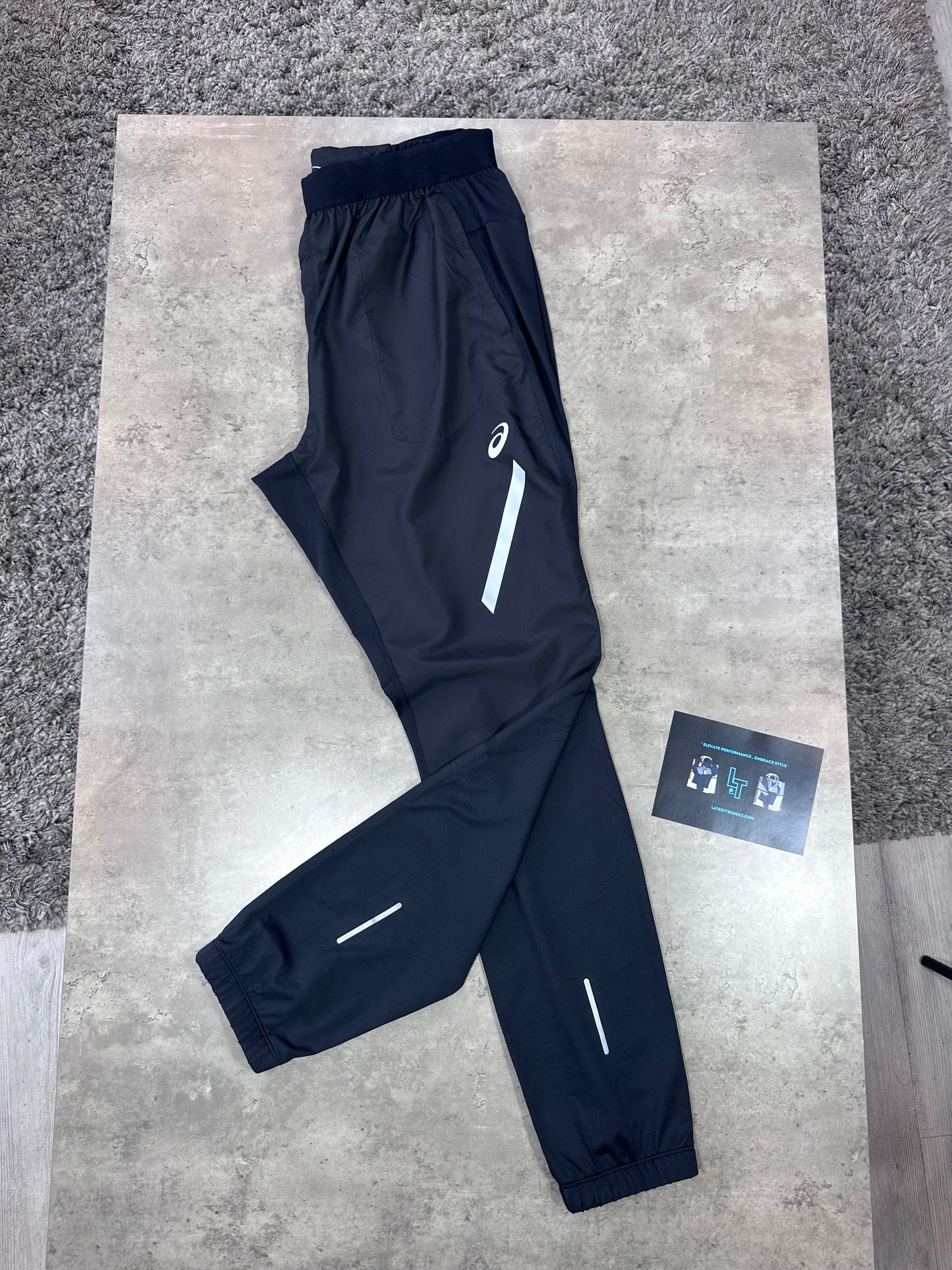 ASICS LITE SHOW 3 PIECE TRACKSUIT - BLUE / BLACK