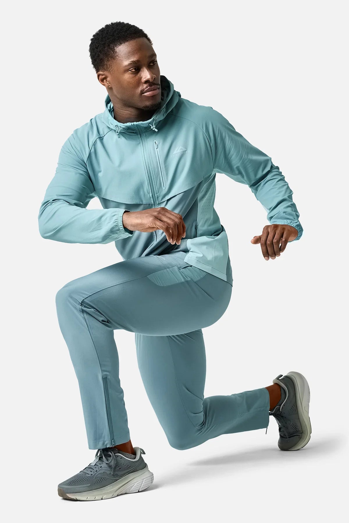 Trailberg SS26 Cloud Frosted Denim 4 Piece Set - Jacket / T Shirt / Pant / Short