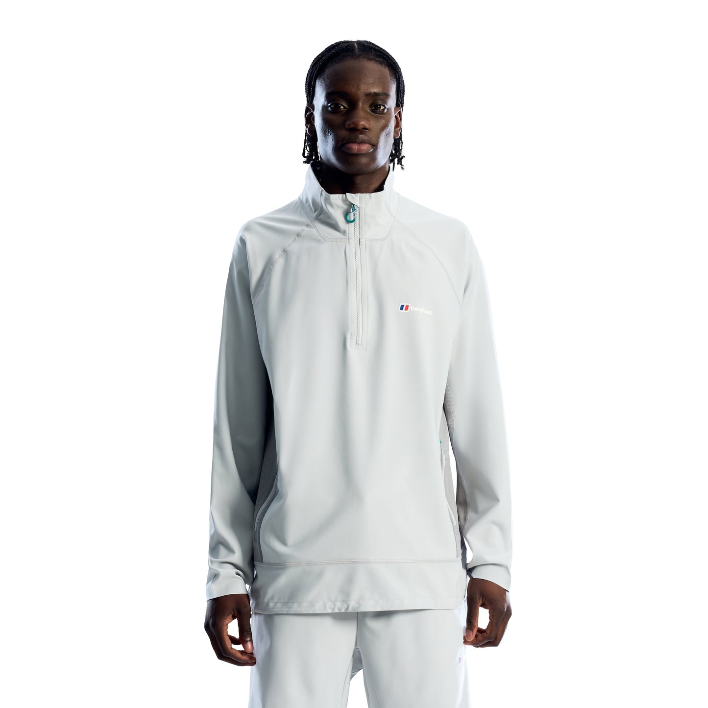 Berghaus Wavertree Quarter Zip - Light Grey