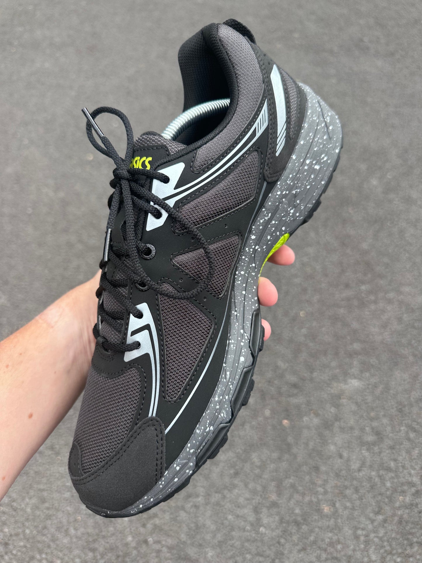 ASICS GEL TRAINERS - BLACK / NEON