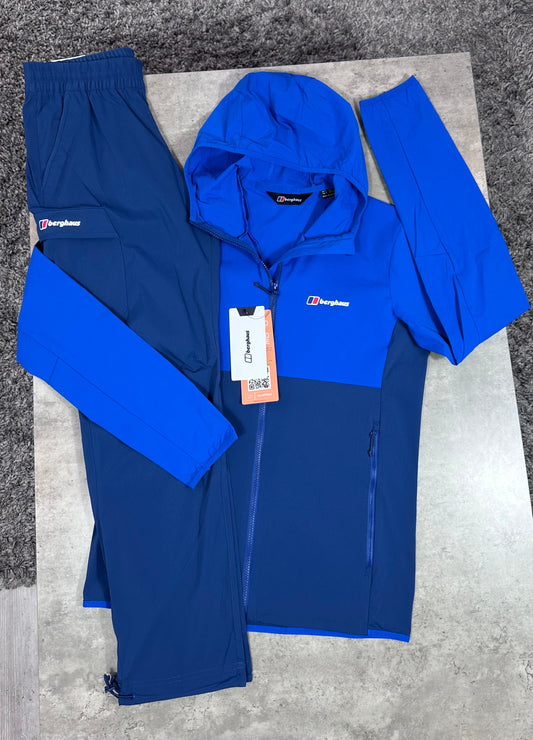 BERGHAUS CARGO TRACKSUIT - ROYAL / NAVY BLUE