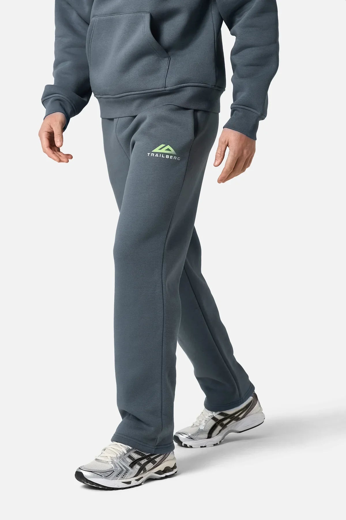 Trailberg Fraction Straight Leg Jogger - Storm Grey