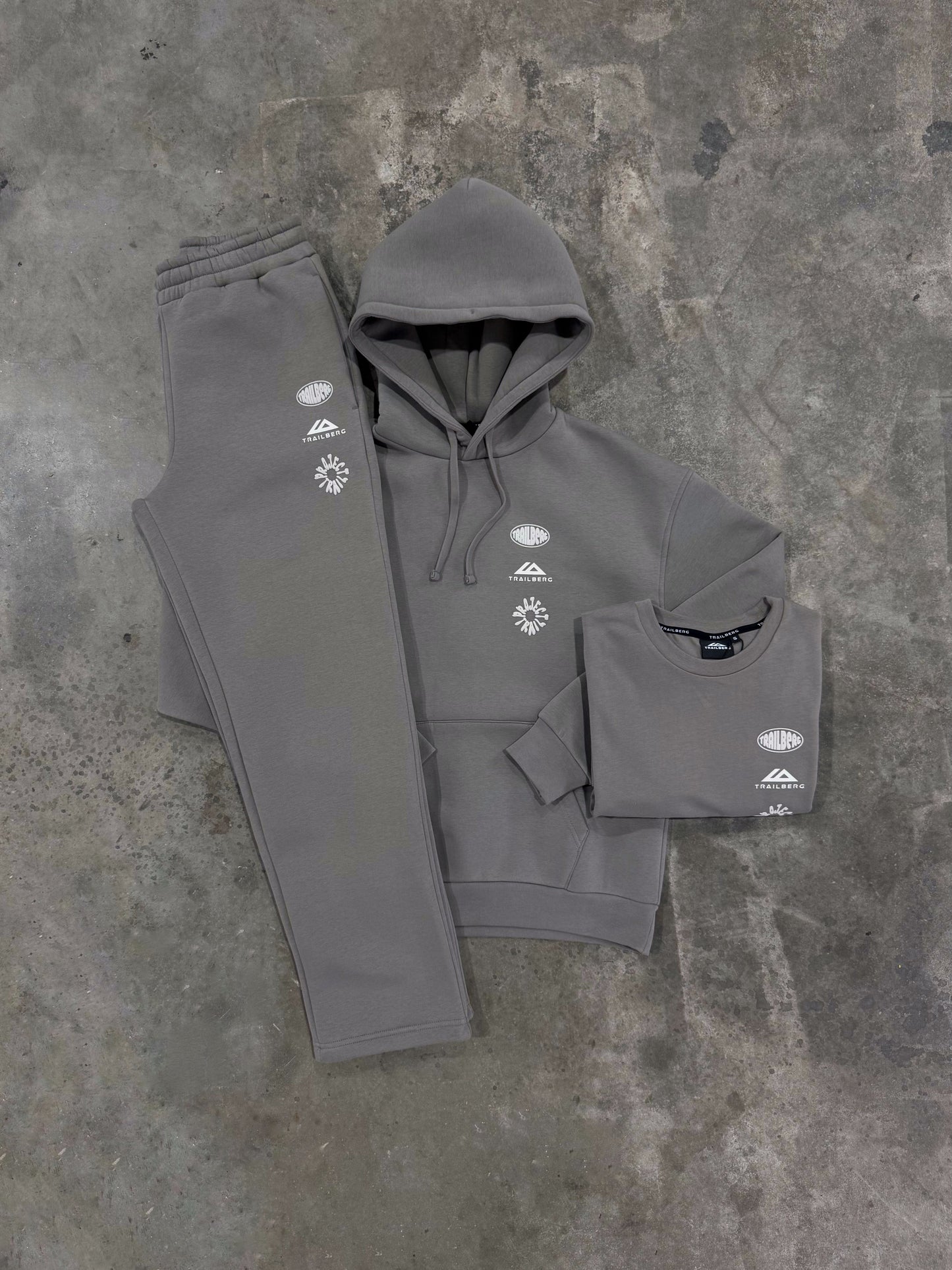 Trailberg Vector Mocha 3 Piece Set - Hoodie / T Shirt / Pant