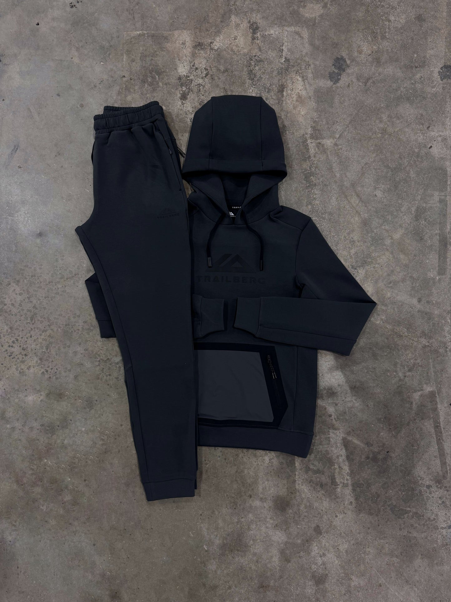 Trailberg Energy Volcano Grey Set - Hoodie / Jogger