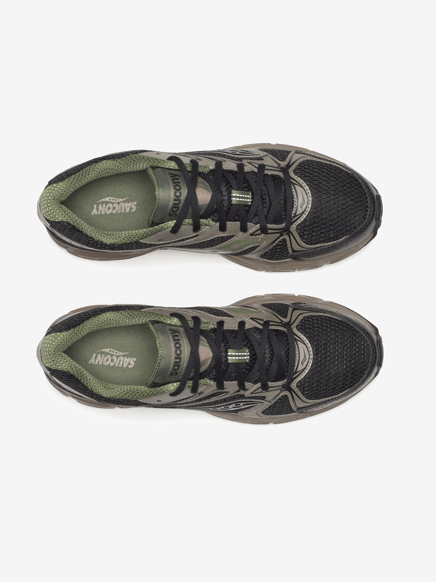 Saucony Ride Millennium Trainer - Black / Olive