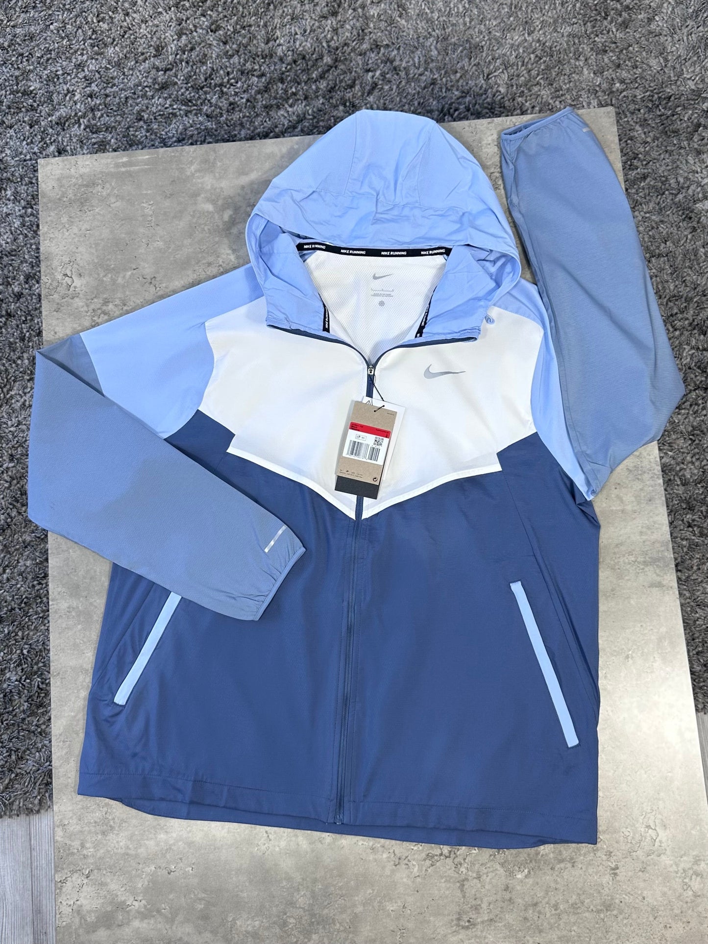 NIKE WINDRUNNER 3 PIECE - WHITE/COBALT/THUNDER BLUE