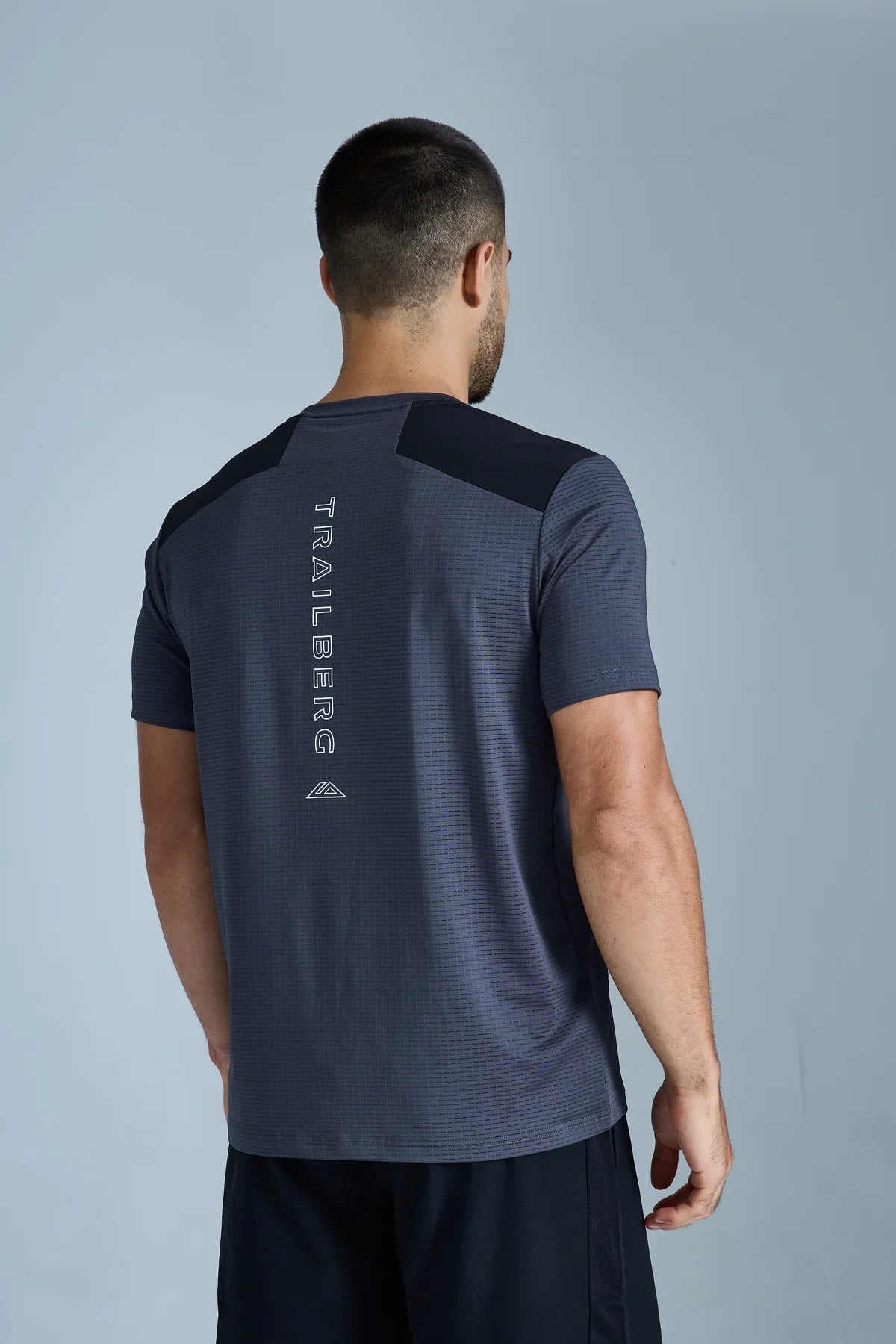 Trailberg Rapid Dash T Shirt - Black / Volcano Grey