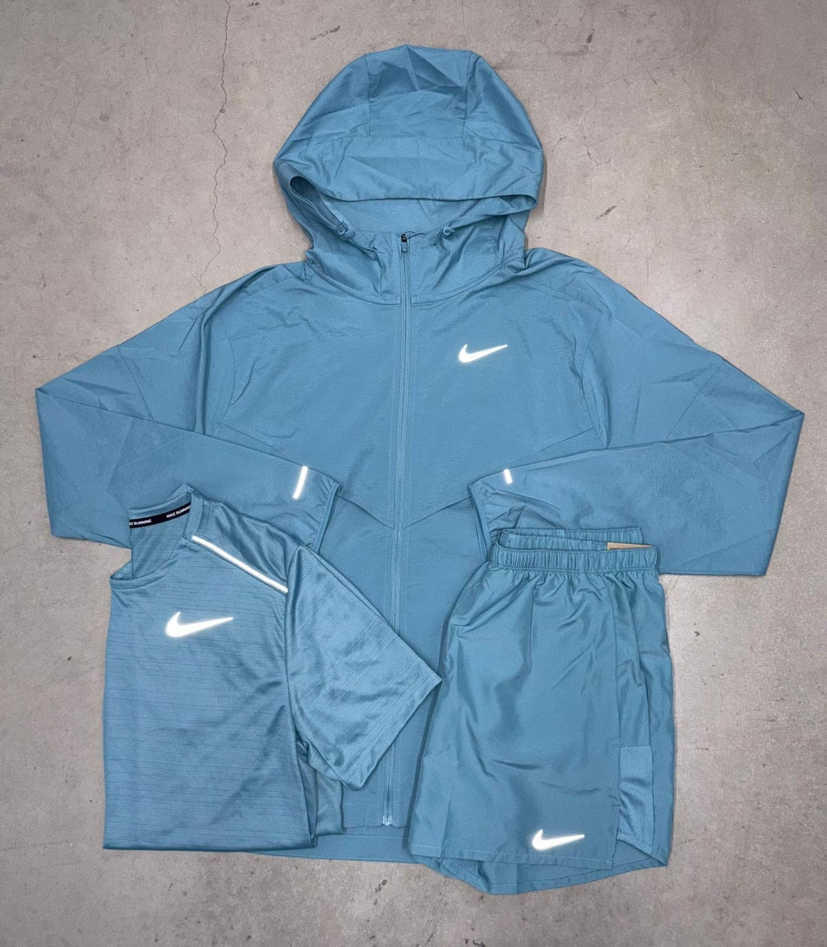 DENIM BLUE NIKE TRIO SET