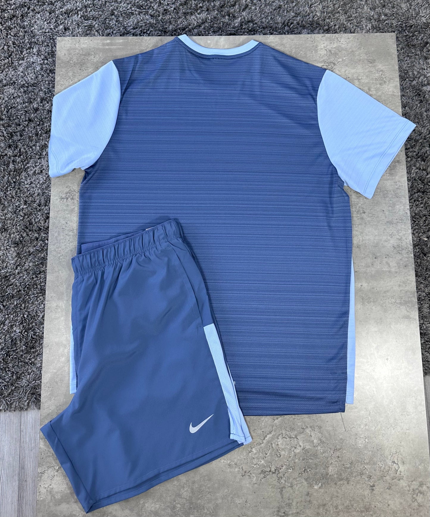 NIKE MILER SET - COBALT / THUNDER BLUE