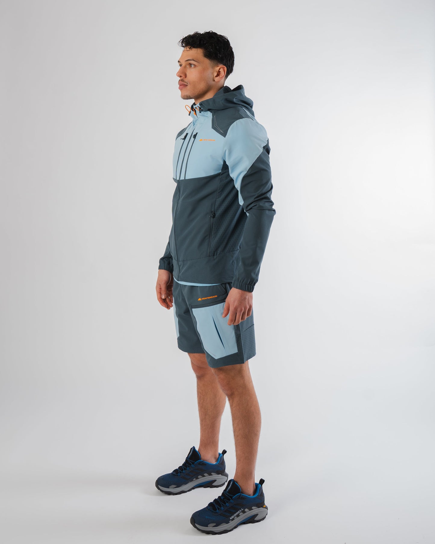 Monterrain Orbit Woven Short - Twilight / Skybound Blue