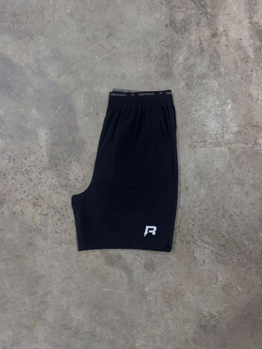Reprimo Flight Short - Black / Cyan