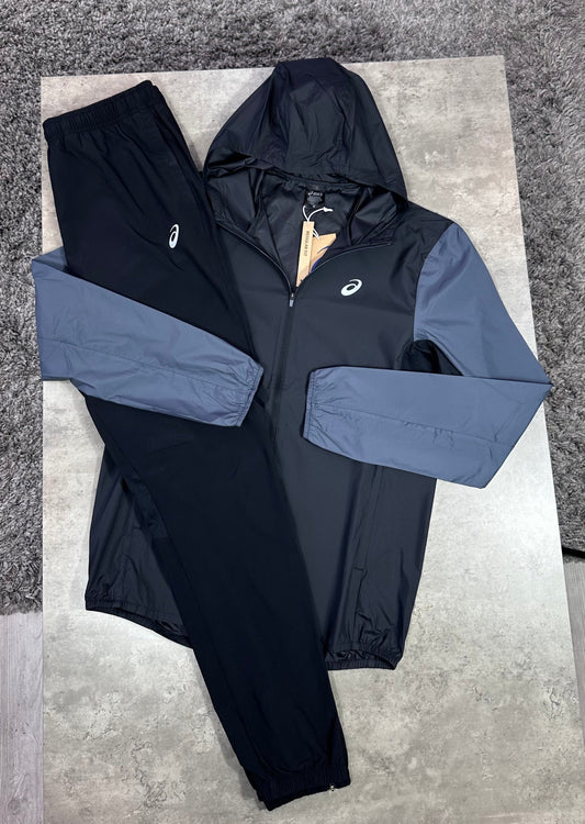 ASICS CORE TRACKSUIT - BLACK / GREY