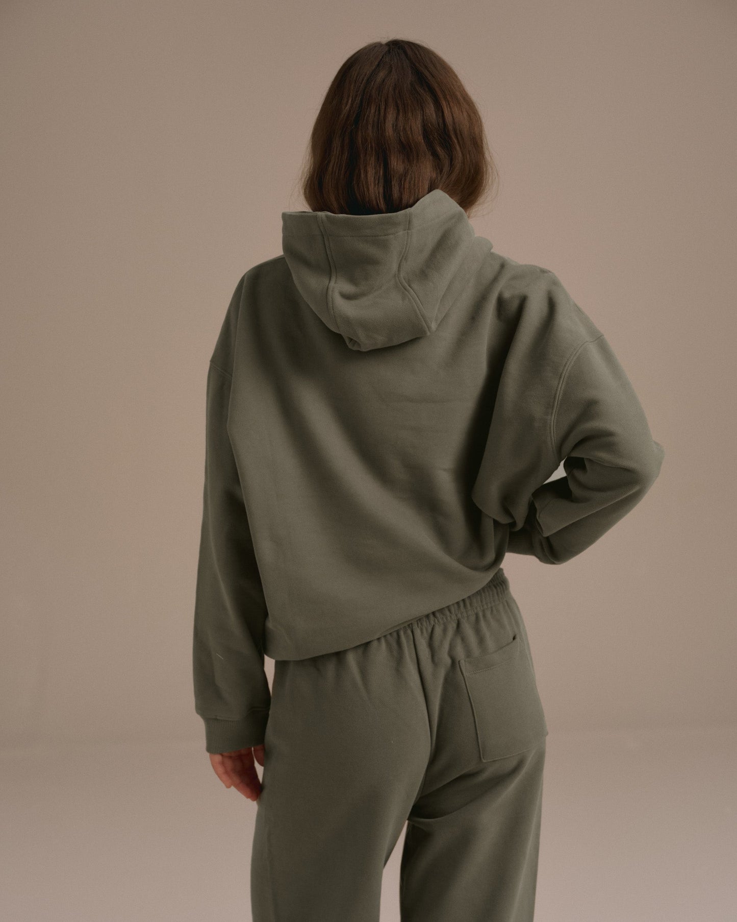 Adanola Ada Oversized Hoodie - Olive Green