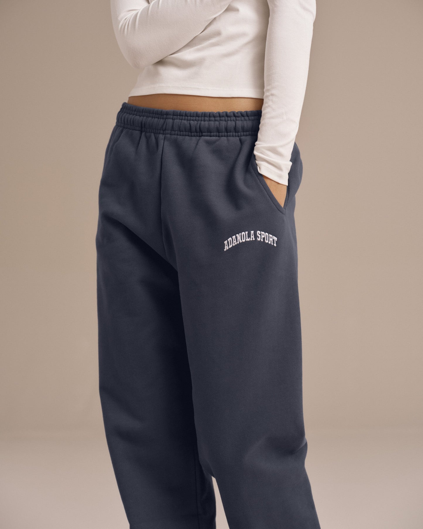 Adanola As Sweatpants - Washed Midnight Blue