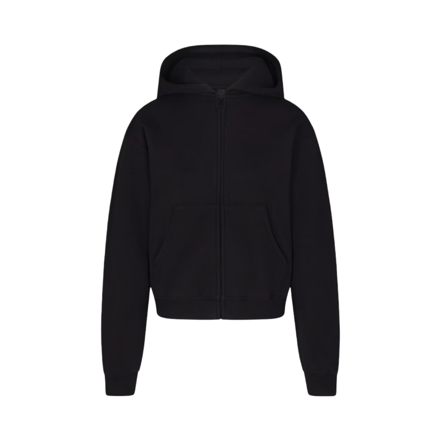 SKIMS COTTON FLEECE CLASSIC ZIP UP HOODIE