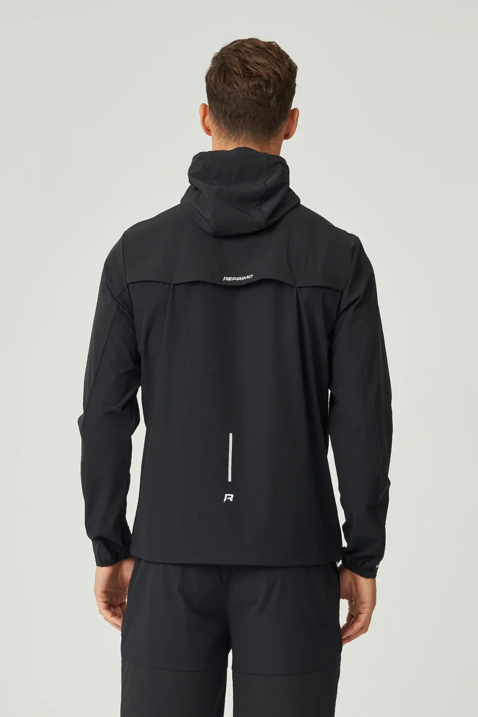 Reprimo Flight Jacket - Black / Cyan
