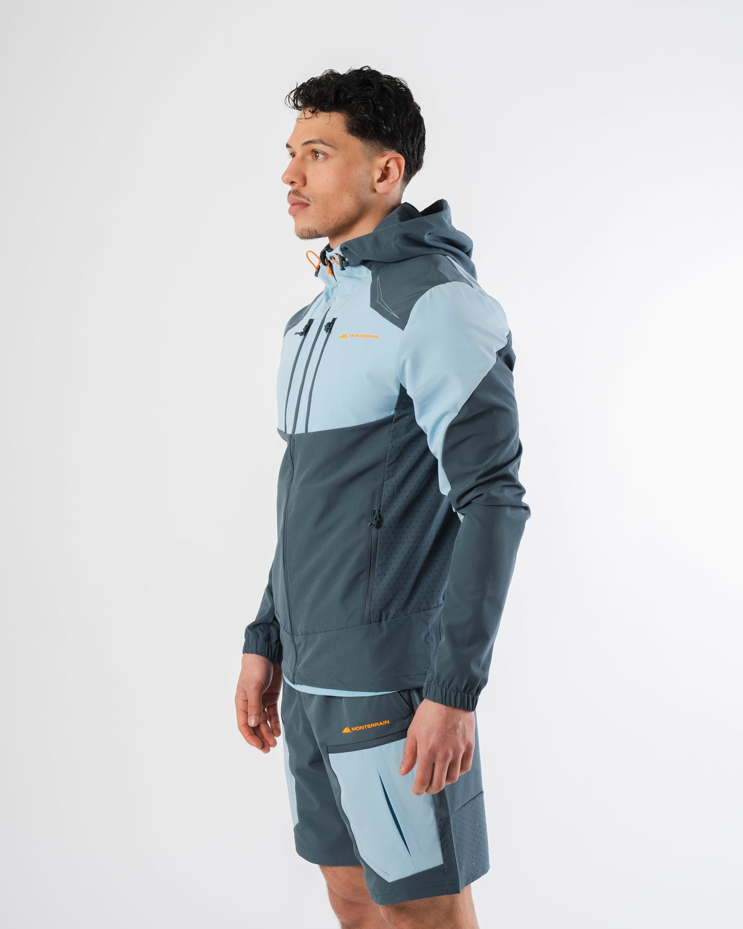 Monterrain Orbit Woven Jacket - Twilight / Skybound Blue