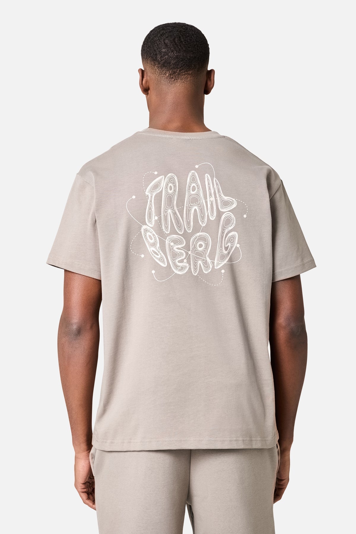 Trailberg Vector Cotton T Shirt - Mocha Brown