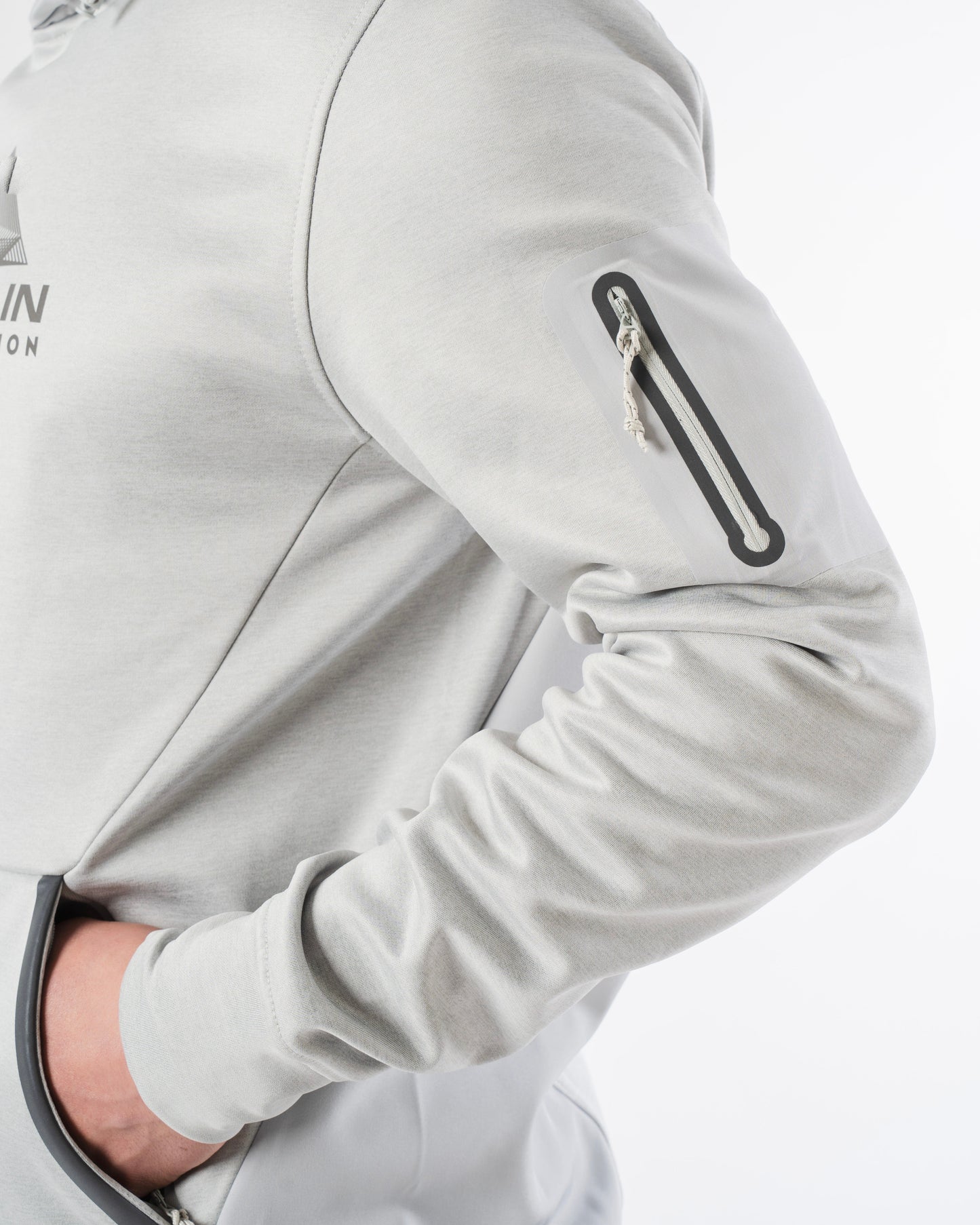 Monterrain Speed 2.0 Poly Fleece Hoodie - Salted Fog