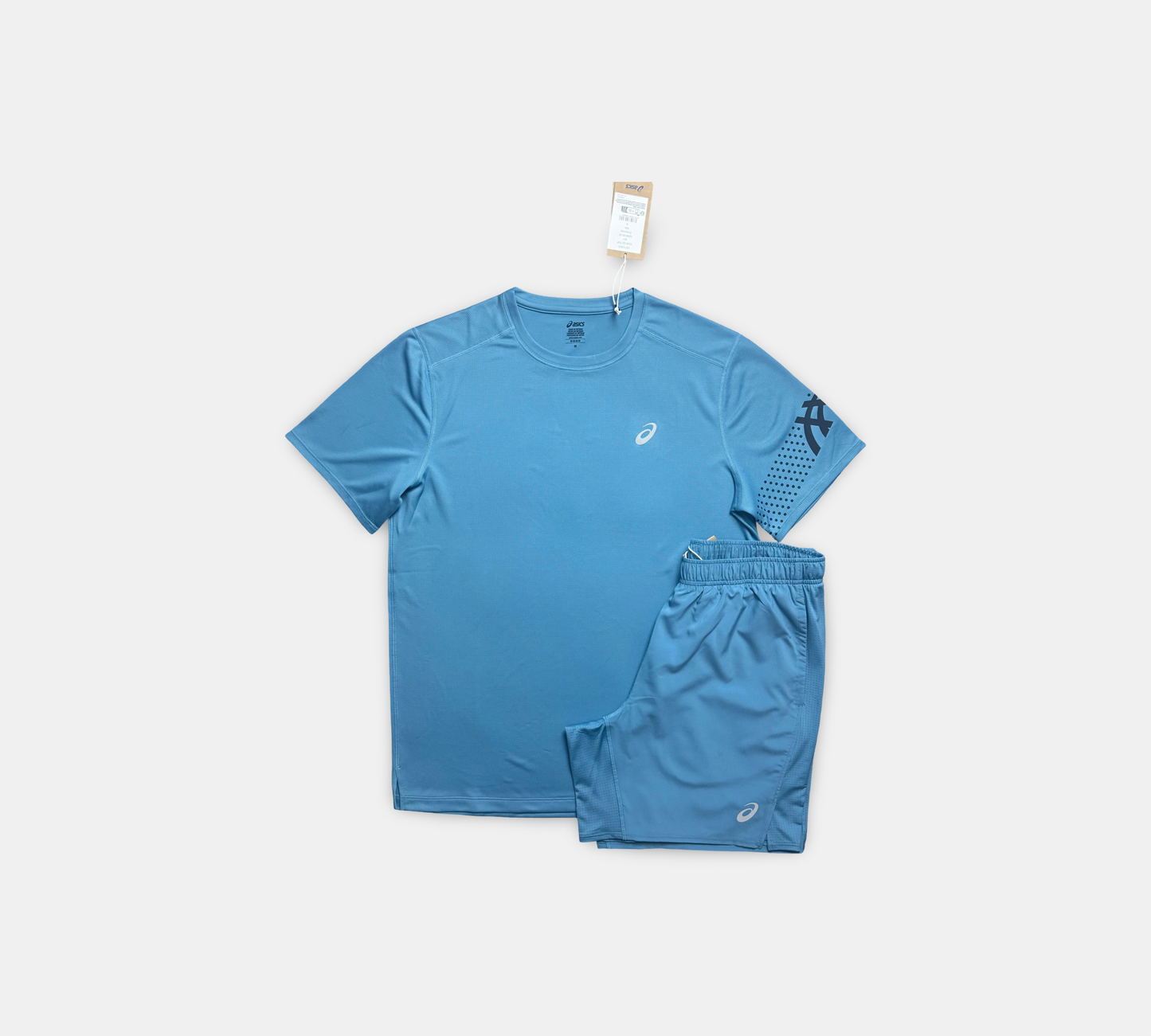 ASICS ICON T-SHIRT SET 'LIGHT BLUE’