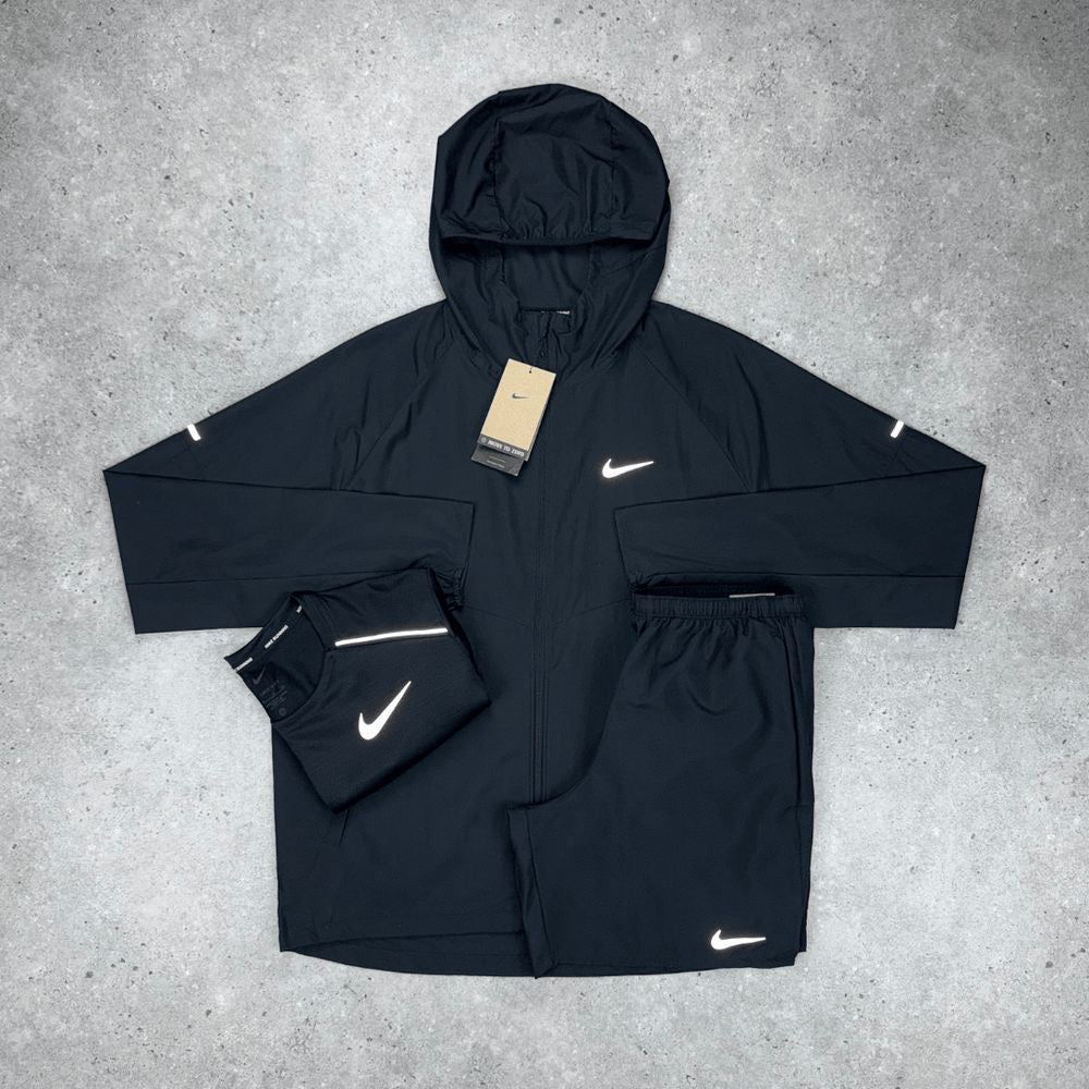 BLACK REPEL NIKE TRIO SET
