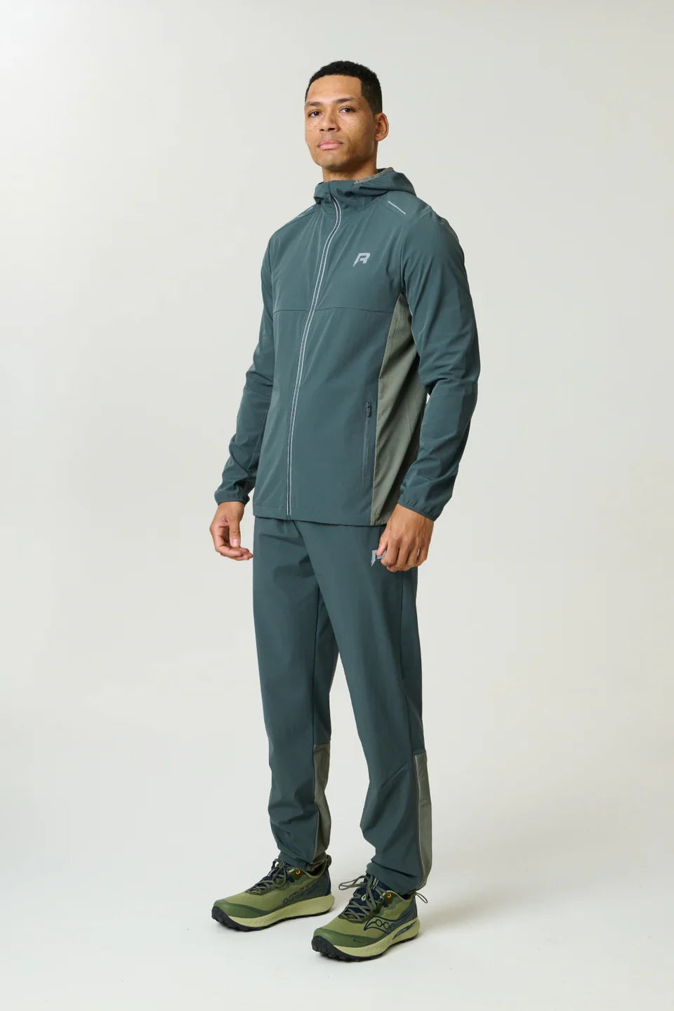 Reprimo Clima Shell Jacket - Dark Moss / Khaki