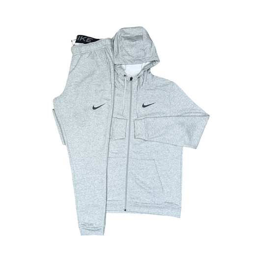 NIKE PRO DRI FIT TRACKSUIT SET GREY