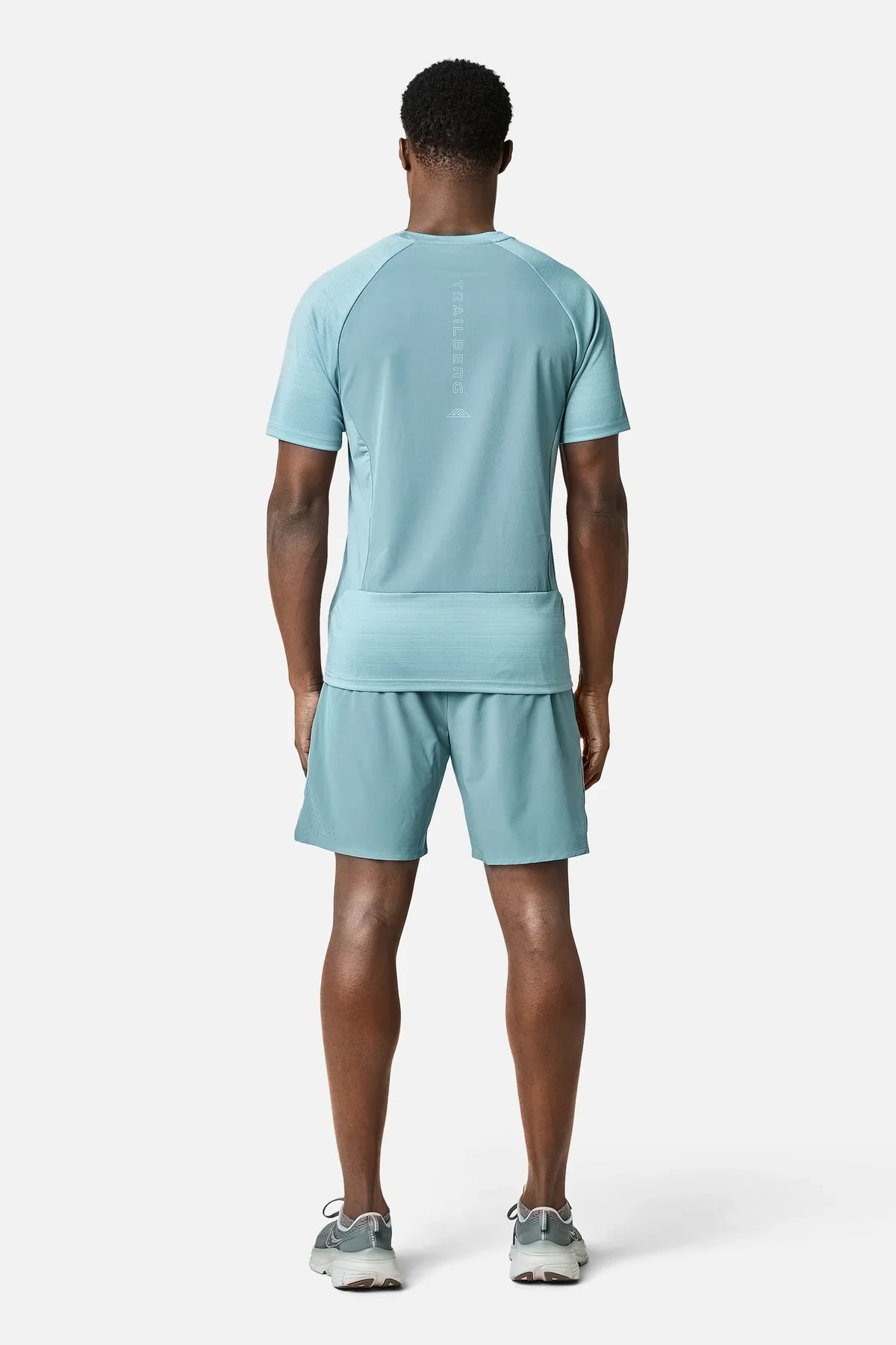 Trailberg SS26 Cloud Frosted Denim 4 Piece Set - Jacket / T Shirt / Pant / Short